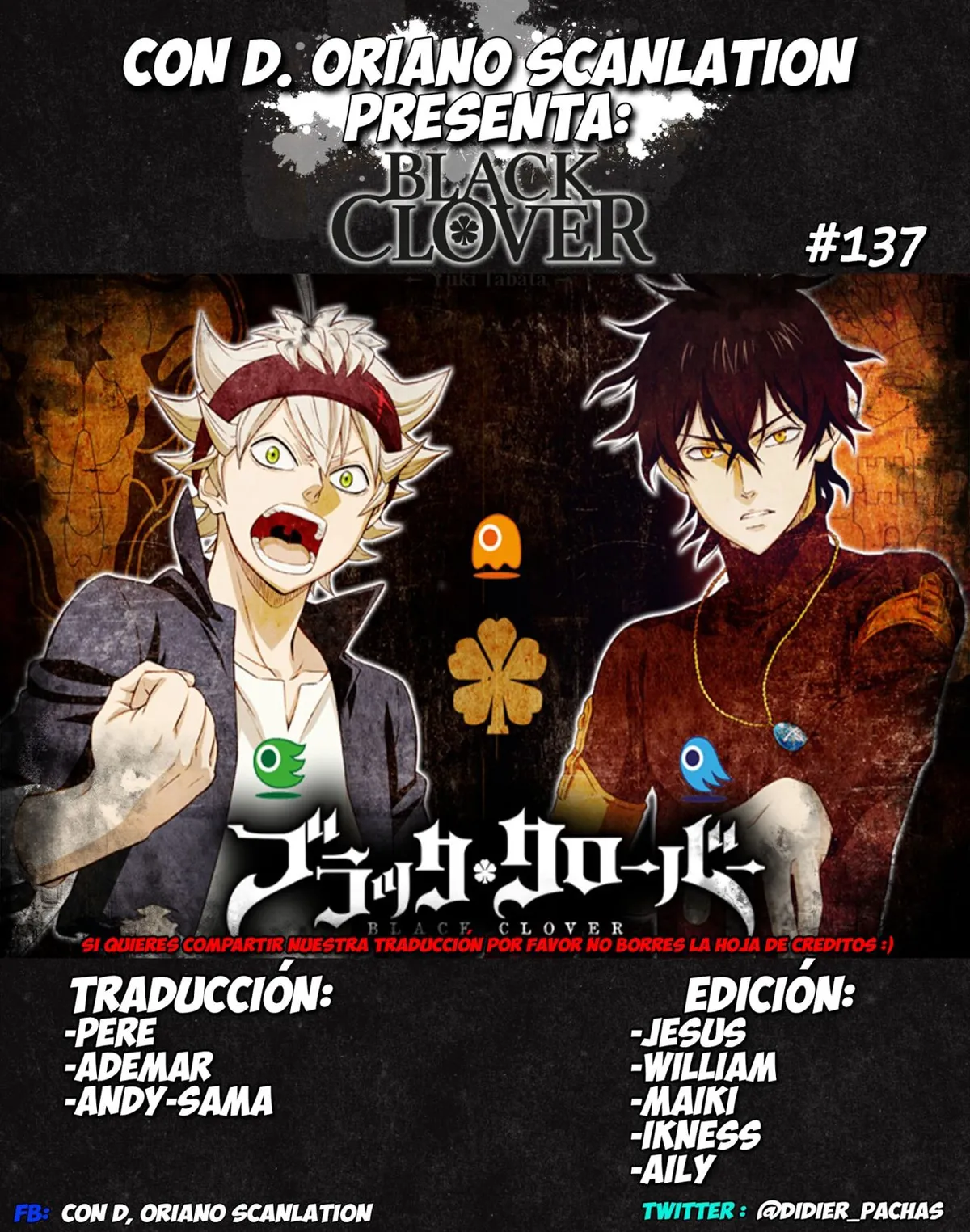 Black Clover Capítulo 137 en Línea - página 1