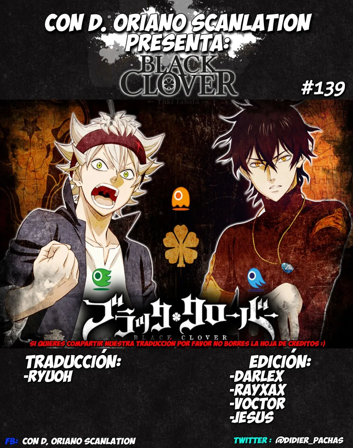 Black Clover Capítulo 139 en Línea - página 1