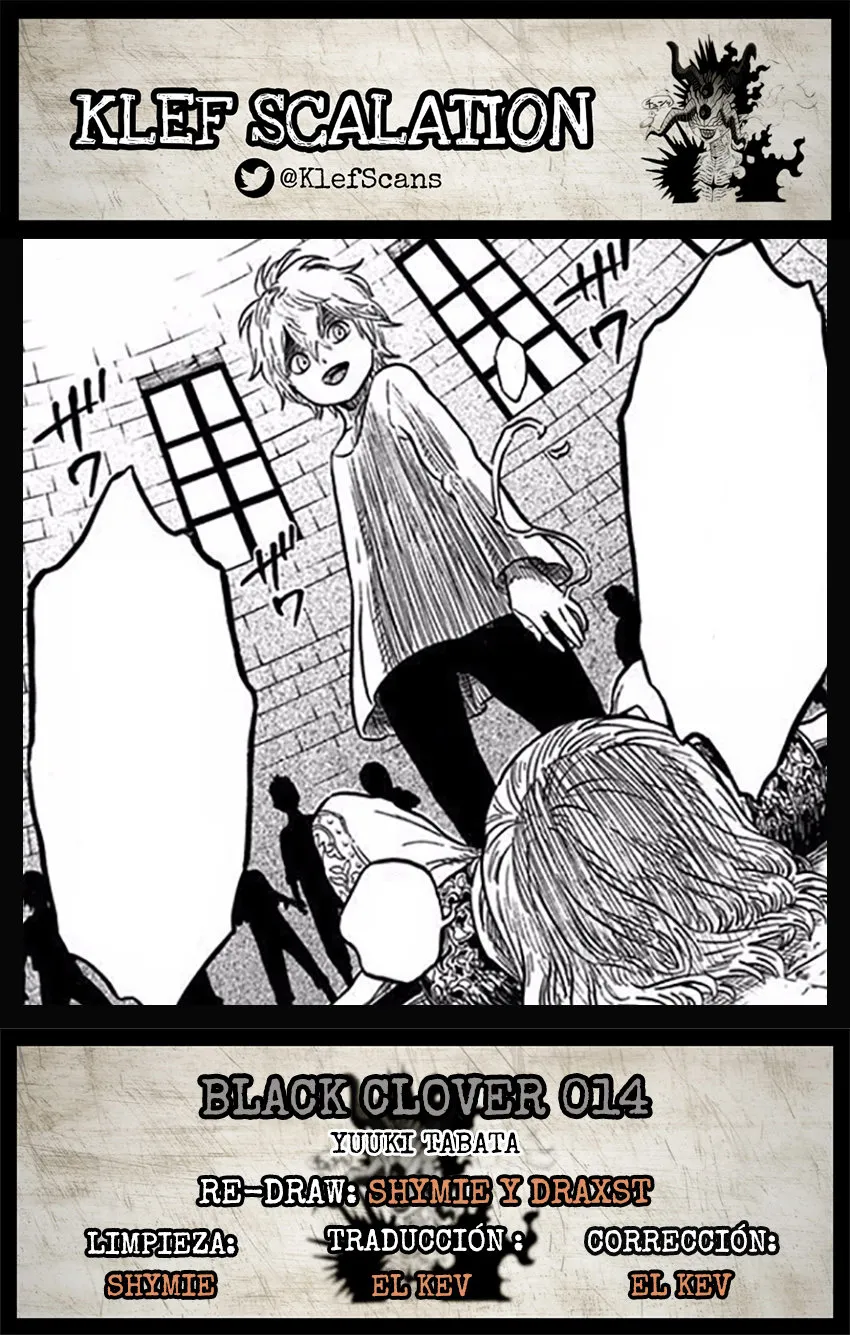 Black Clover Capítulo 14 en Línea - página 1