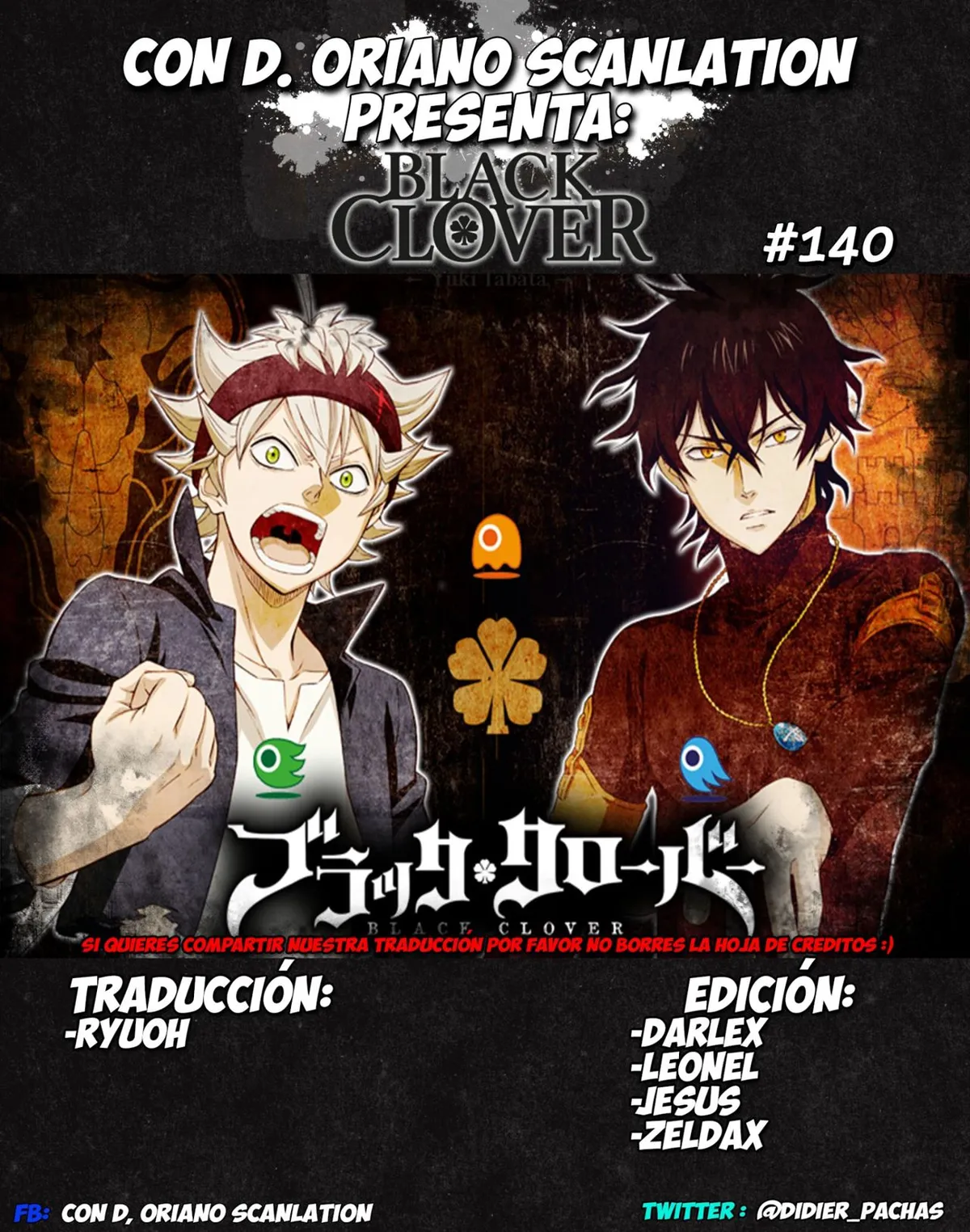 Black Clover Capítulo 140 en Línea - página 1