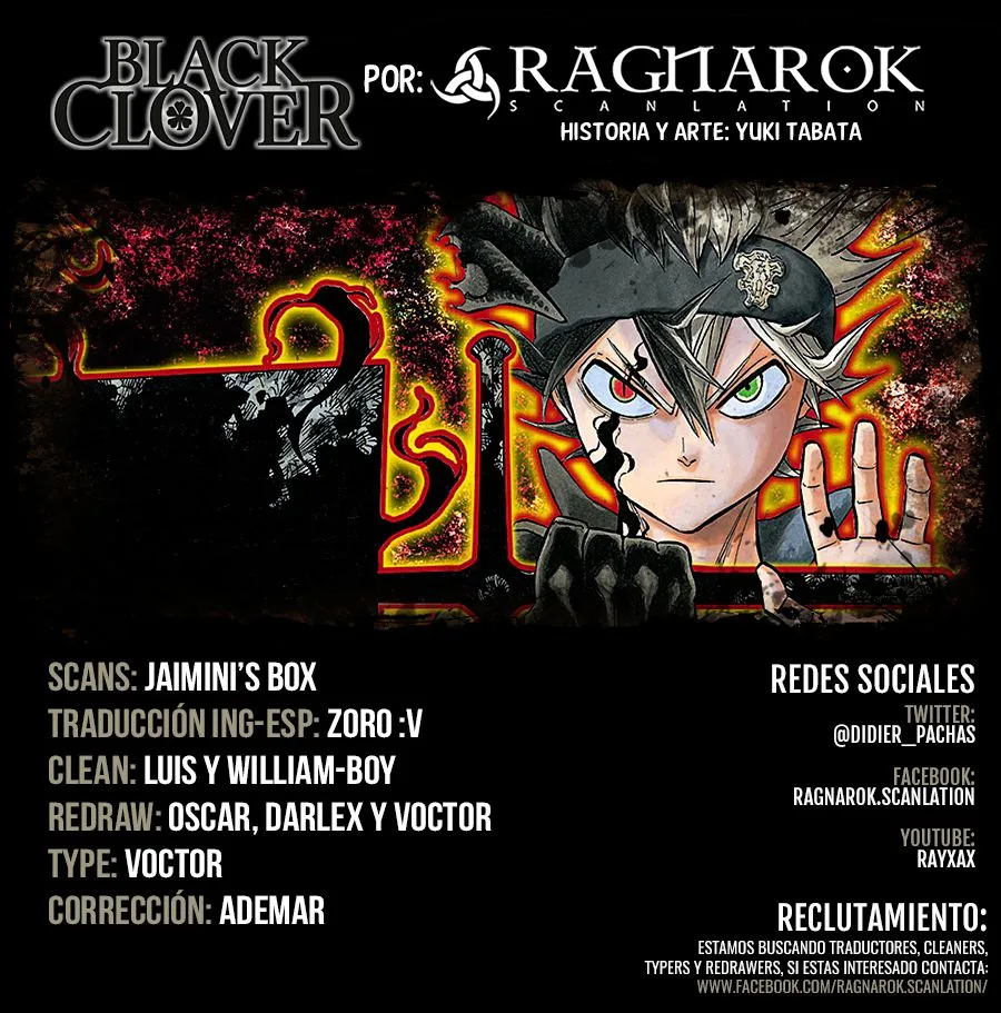 Black Clover Capítulo 143 en Línea - página 1