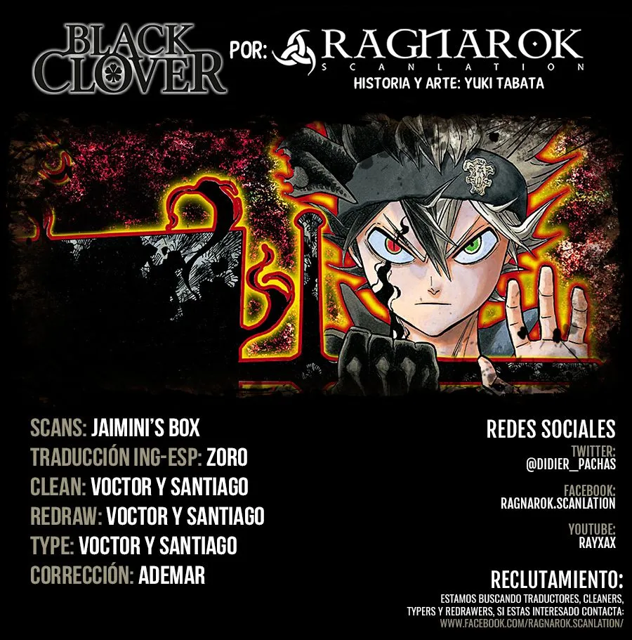 Black Clover Capítulo 147 en Línea - página 1