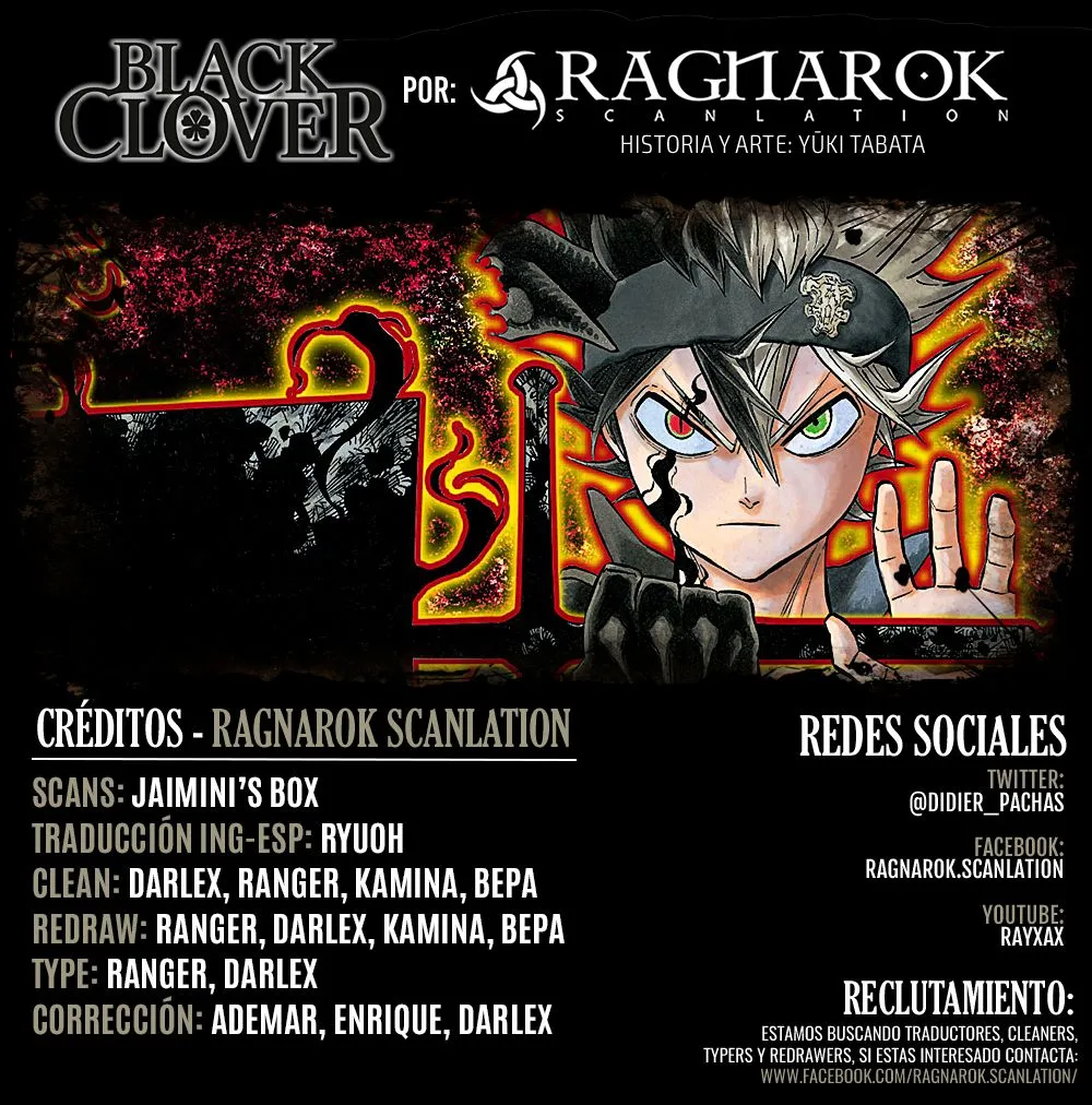 Black Clover Capítulo 156 en Línea - página 1