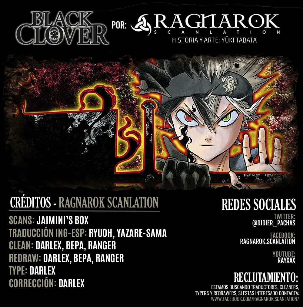 Black Clover Capítulo 158 en Línea - página 1