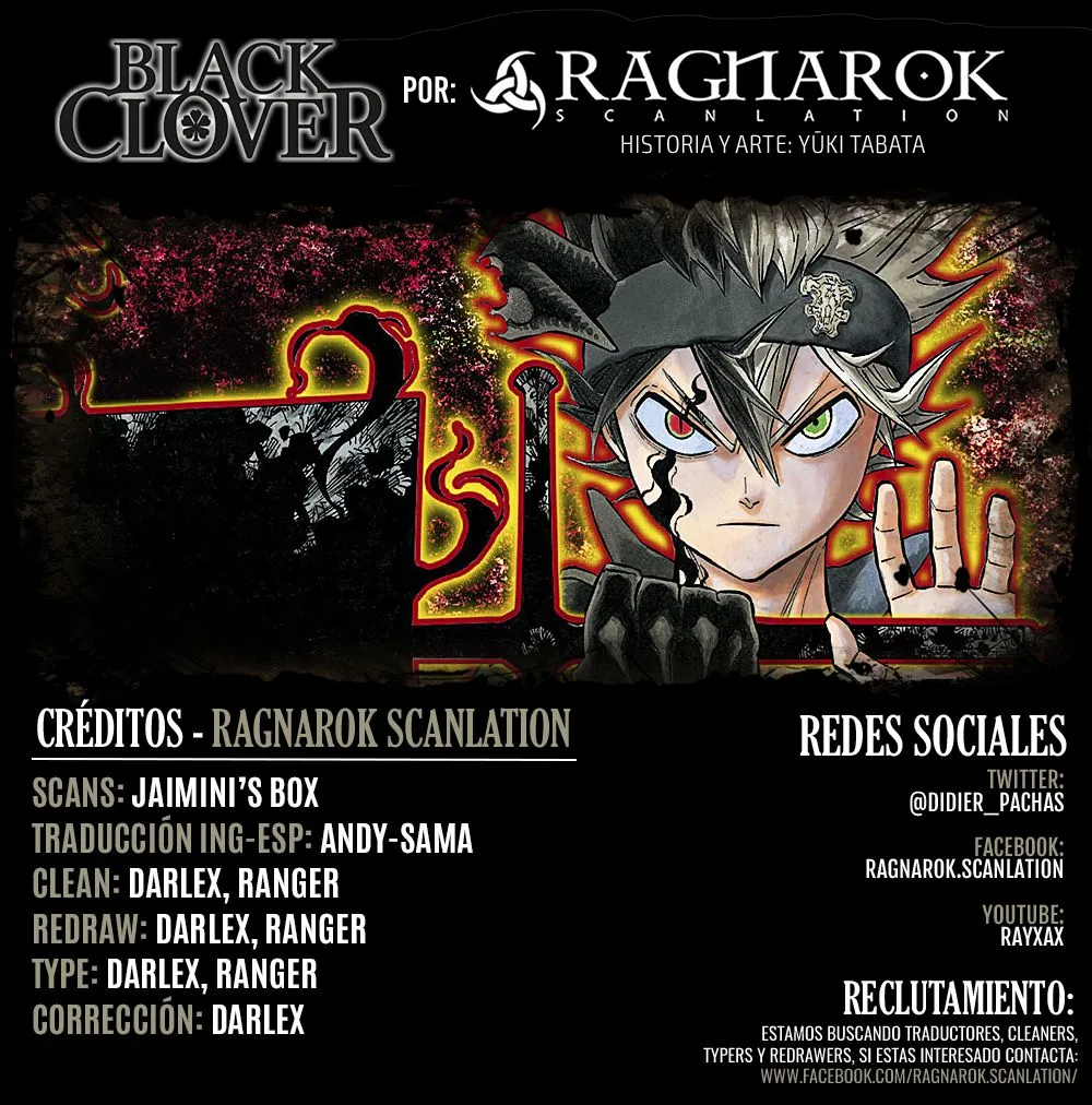 Black Clover Capítulo 160 en Línea - página 1