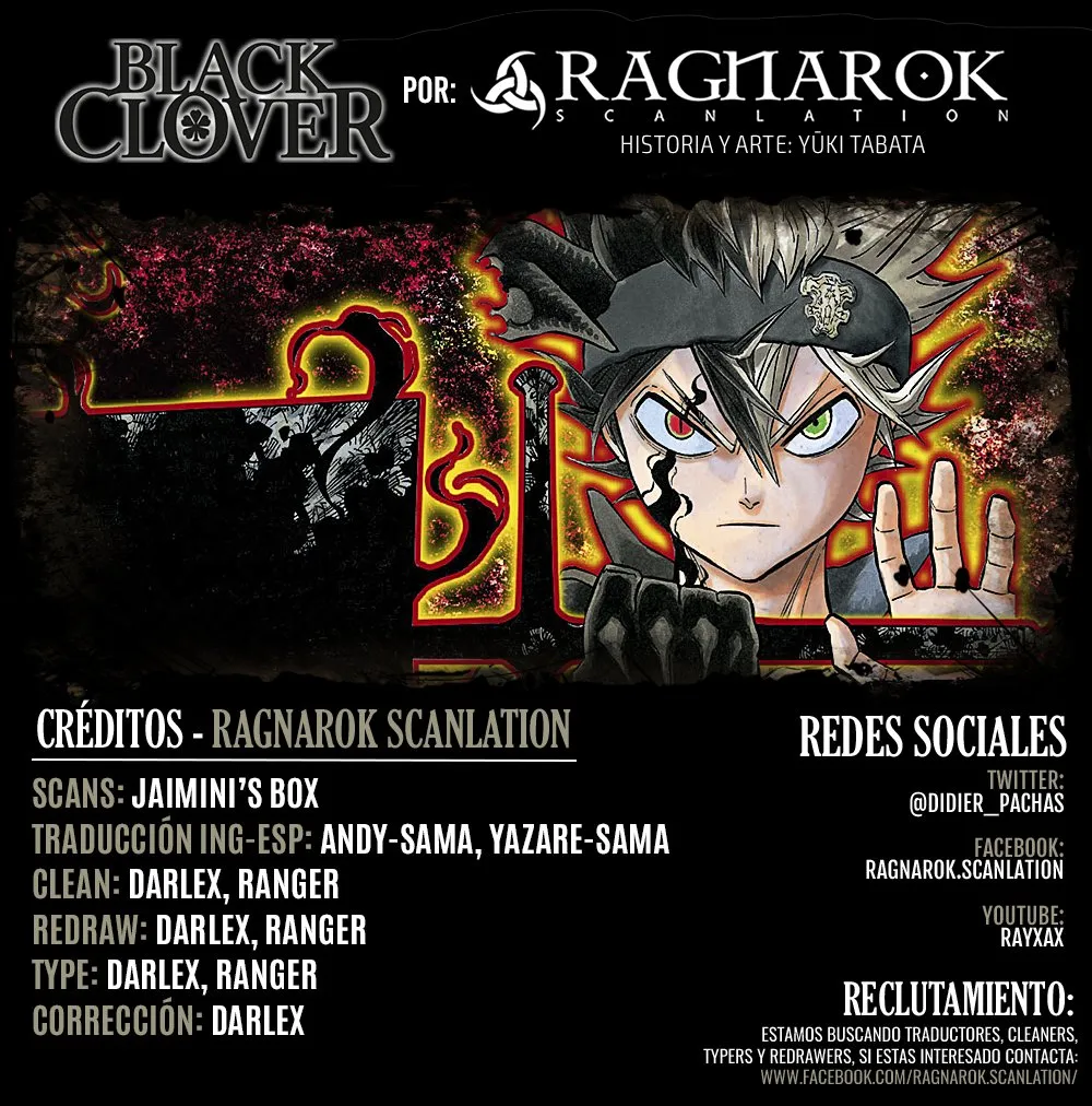 Black Clover Capítulo 161 en Línea - página 1