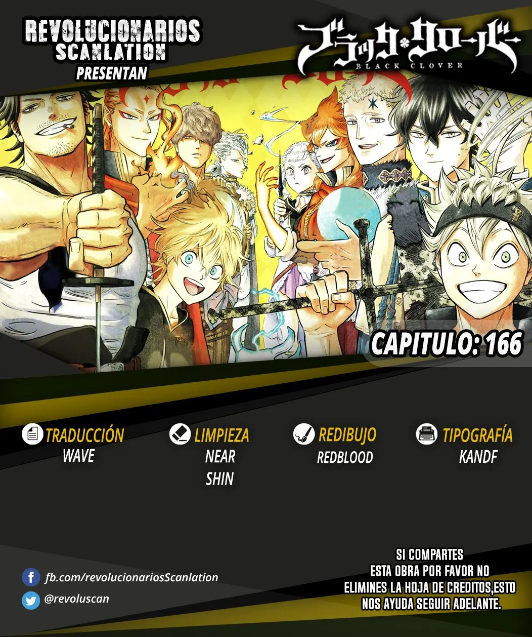 Black Clover Capítulo 166 en Línea - página 1