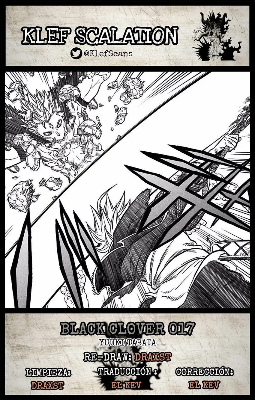 Black Clover Capítulo 17 en Línea - página 1
