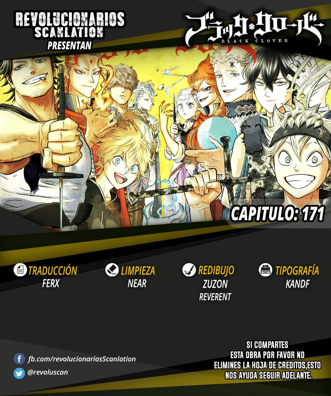 Black Clover Capítulo 171 en Línea - página 1