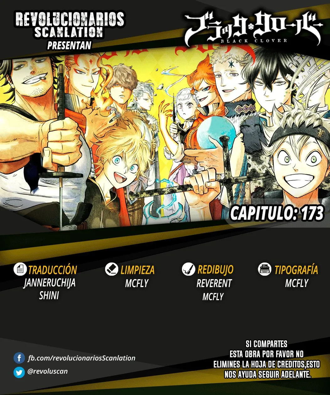 Black Clover Capítulo 173 en Línea - página 1