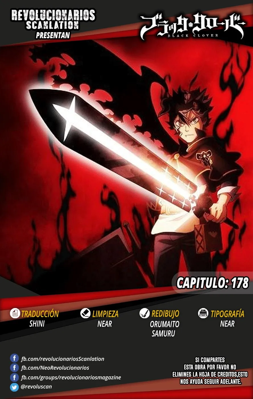 Black Clover Capítulo 178 en Línea - página 1