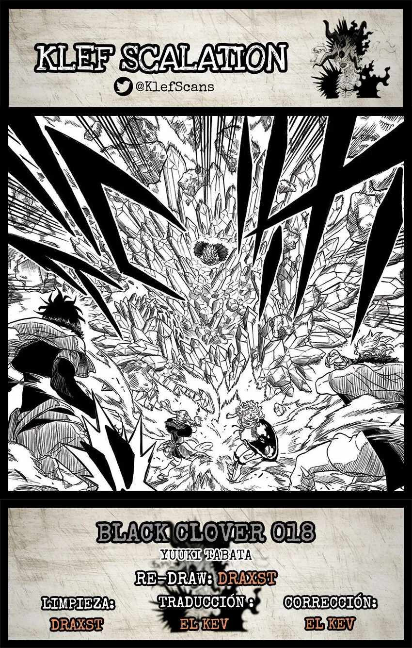 Black Clover Capítulo 18 en Línea - página 1