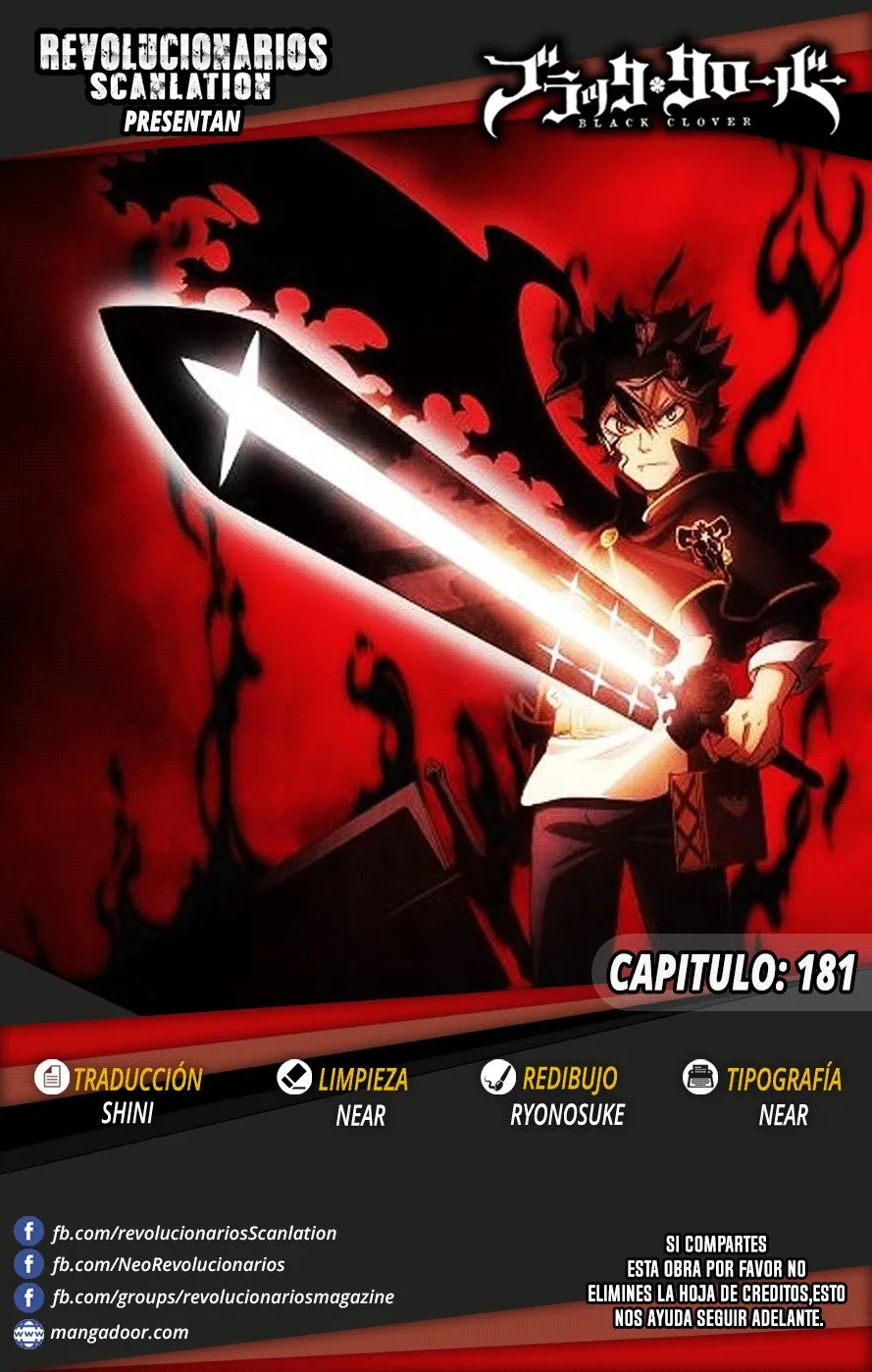 Black Clover Capítulo 181 en Línea - página 1