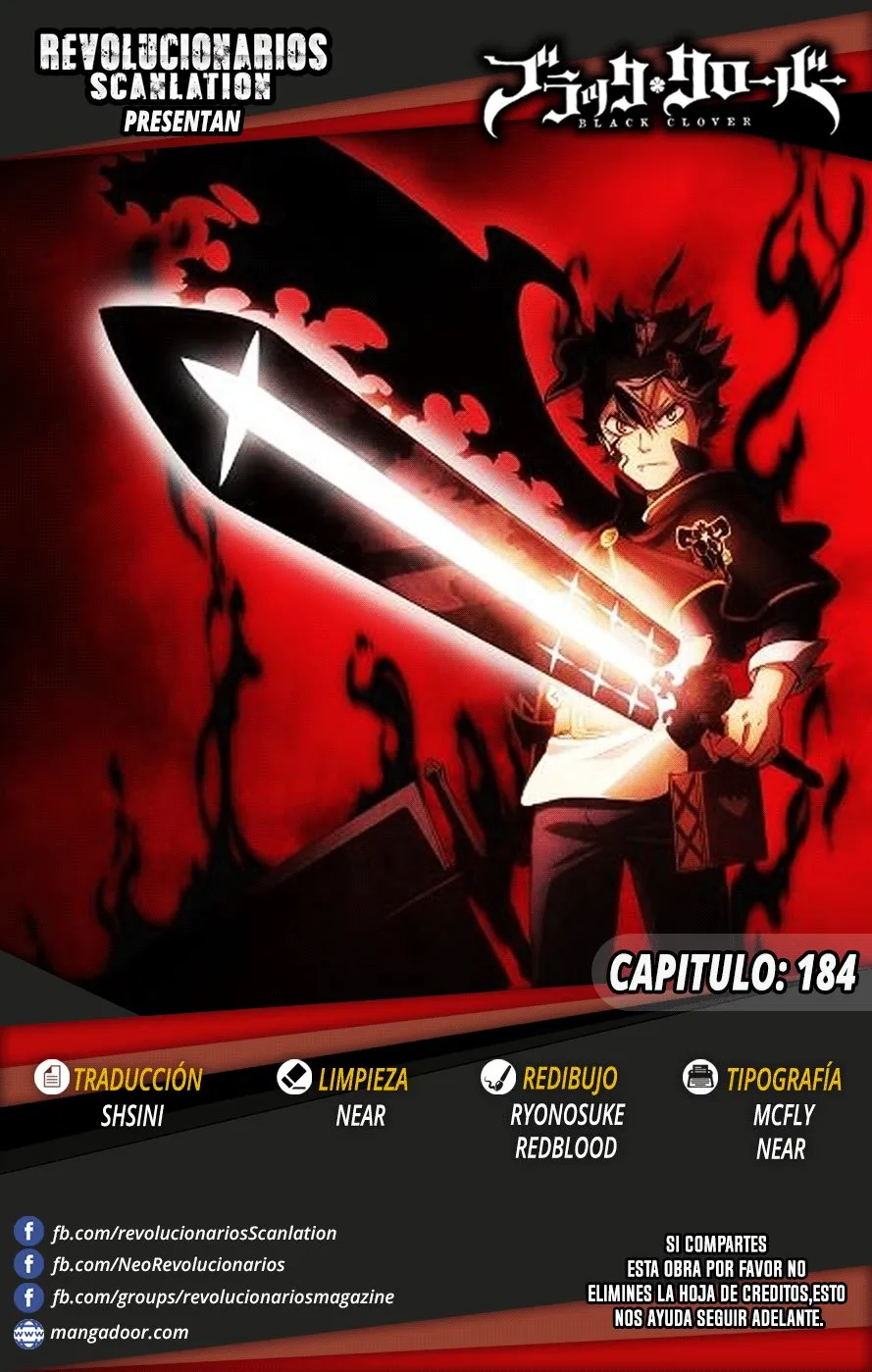 Black Clover Capítulo 184 en Línea - página 1