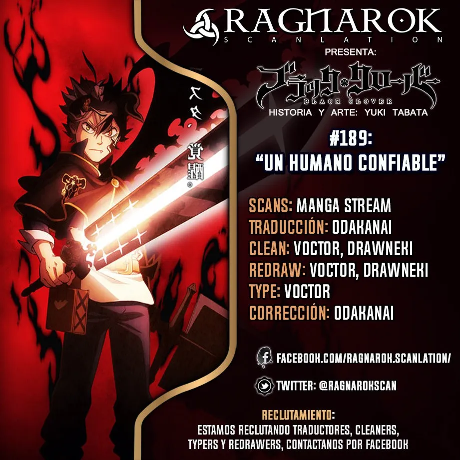 Black Clover Capítulo 189 en Línea - página 1