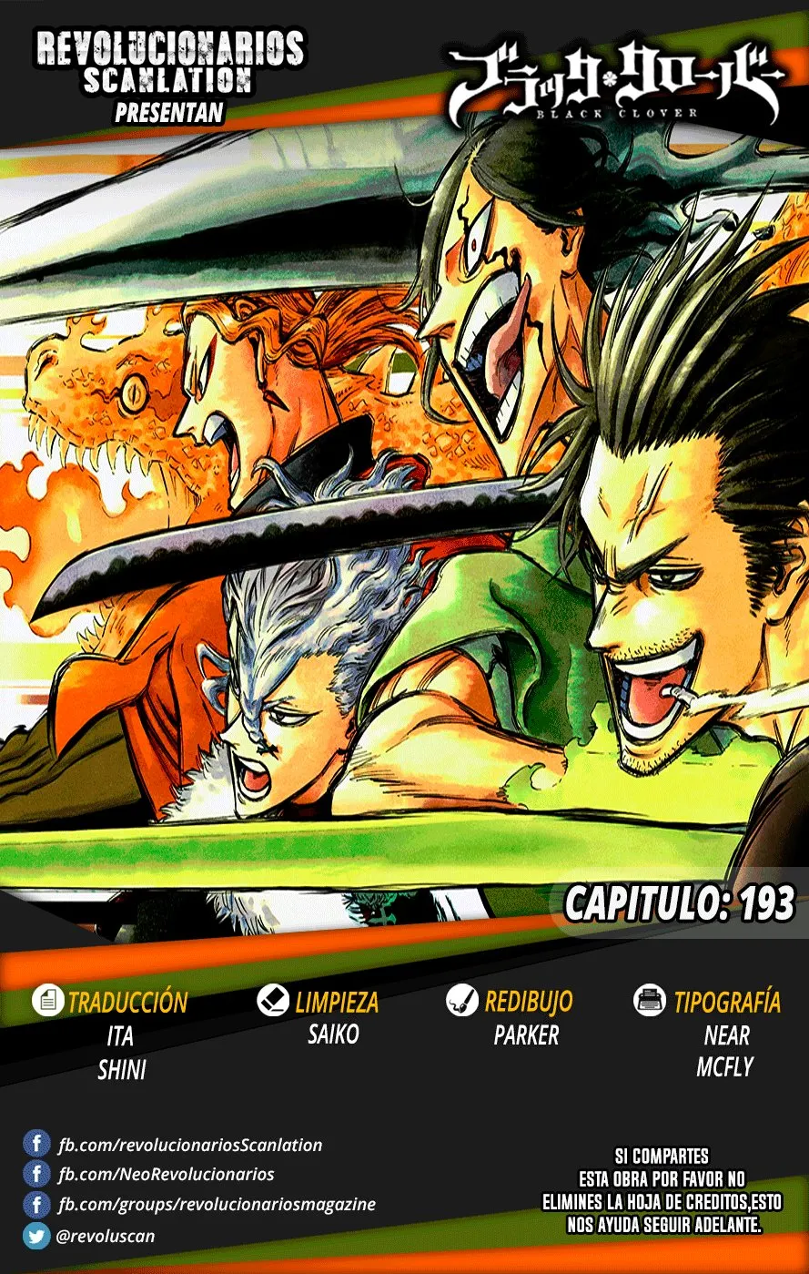 Black Clover Capítulo 193 en Línea - página 1