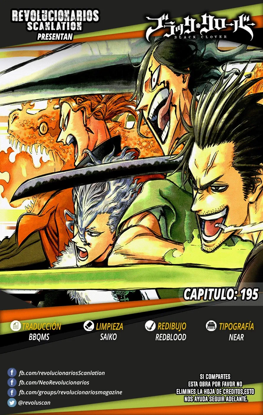 Black Clover Capítulo 195 en Línea - página 1