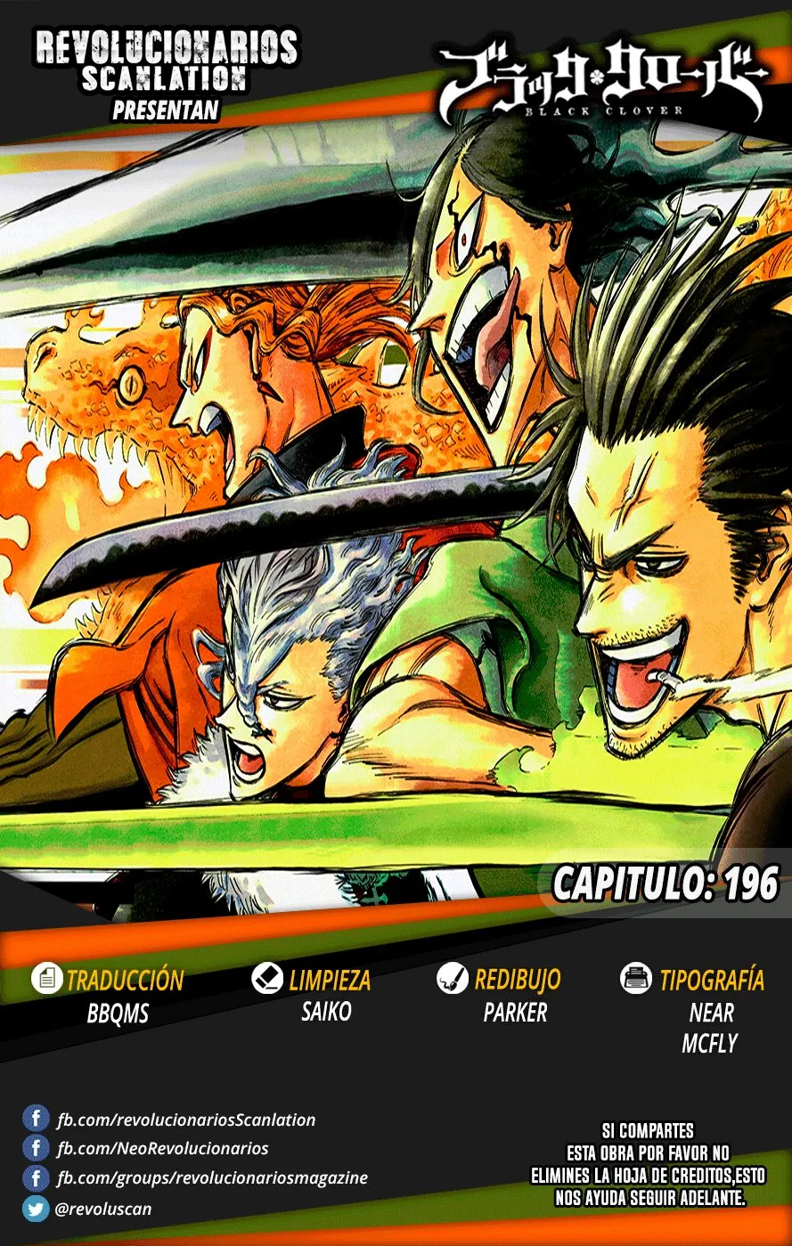 Black Clover Capítulo 196 en Línea - página 1