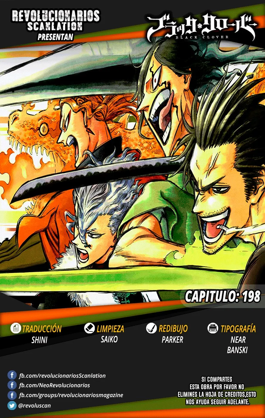 Black Clover Capítulo 198 en Línea - página 1