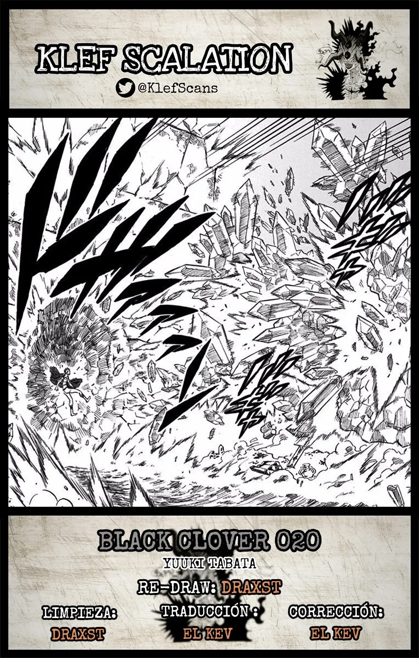 Black Clover Capítulo 20 en Línea - página 1