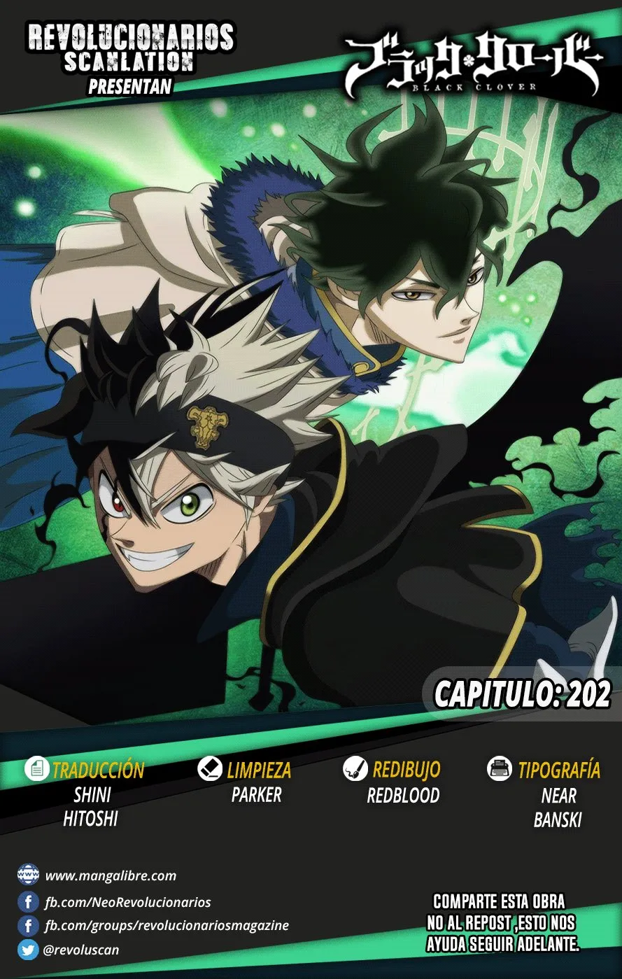 Black Clover Capítulo 202 en Línea - página 1