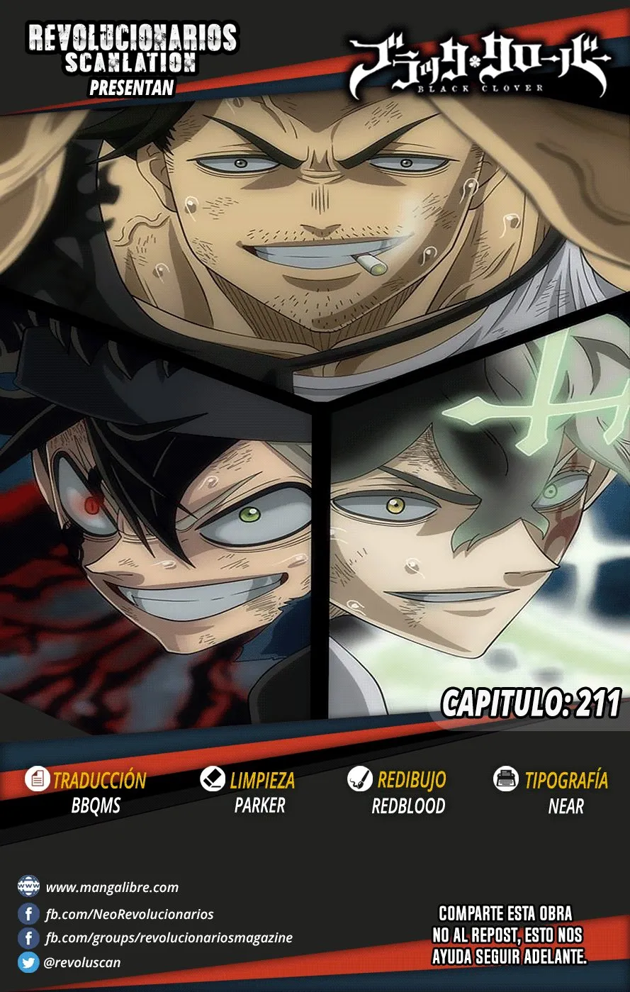Black Clover Capítulo 211 en Línea - página 1