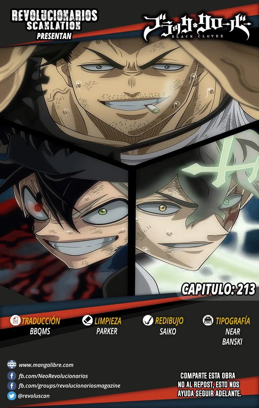 Black Clover Capítulo 213 en Línea - página 1