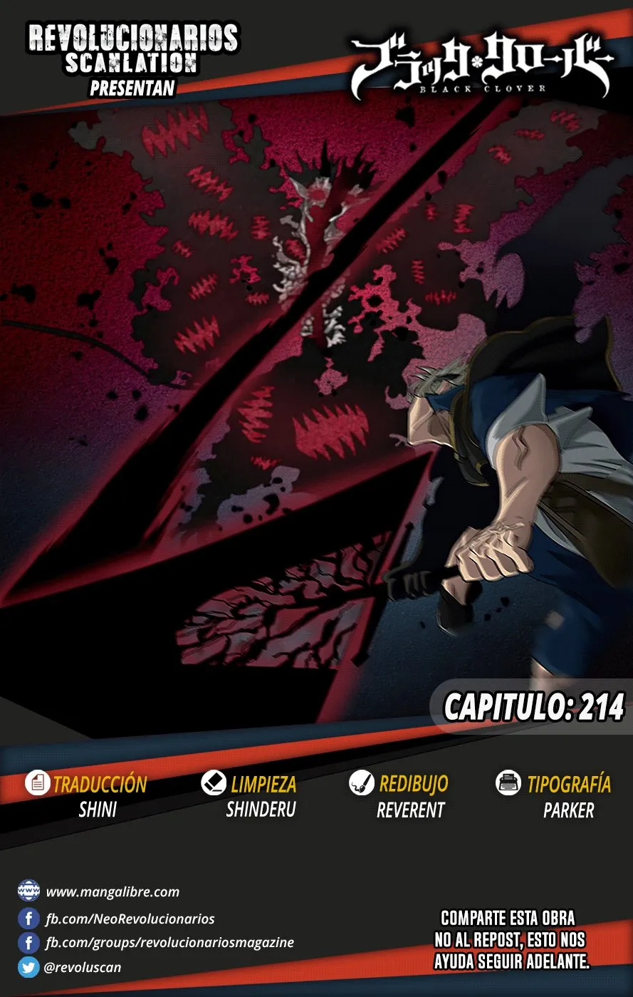 Black Clover Capítulo 214 en Línea - página 1