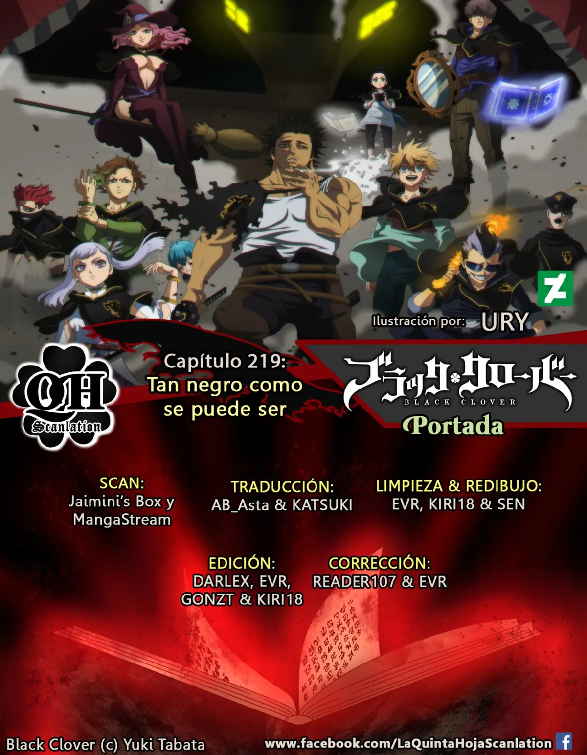 Black Clover Capítulo 219 en Línea - página 1