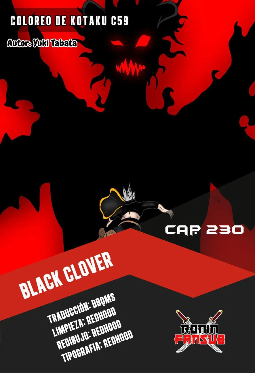 Black Clover Capítulo 230 en Línea - página 1