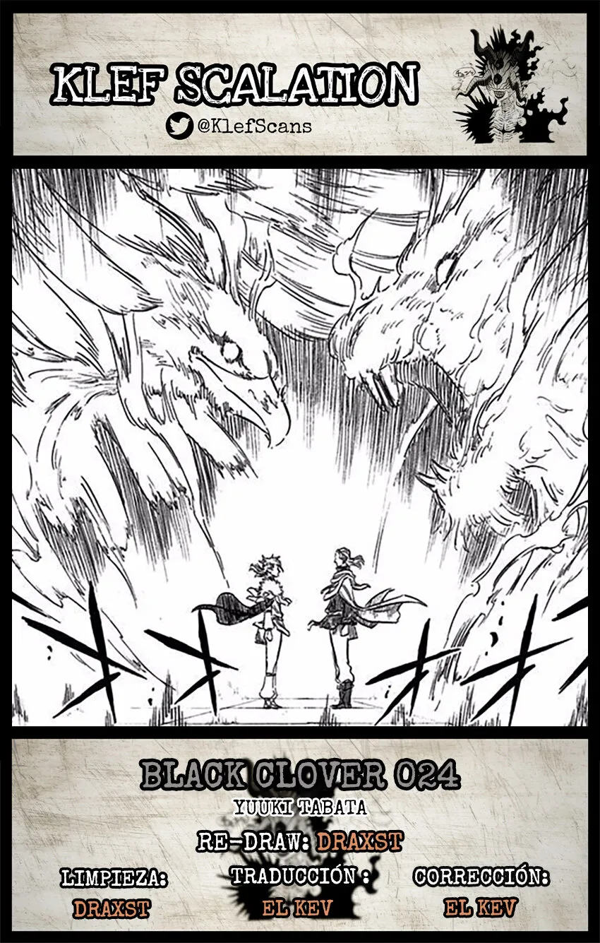 Black Clover Capítulo 24 en Línea - página 1