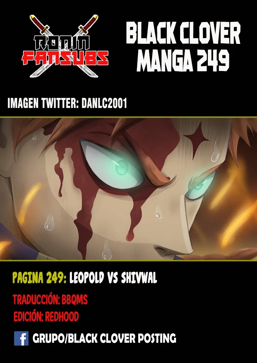 Black Clover Capítulo 249 en Línea - página 1
