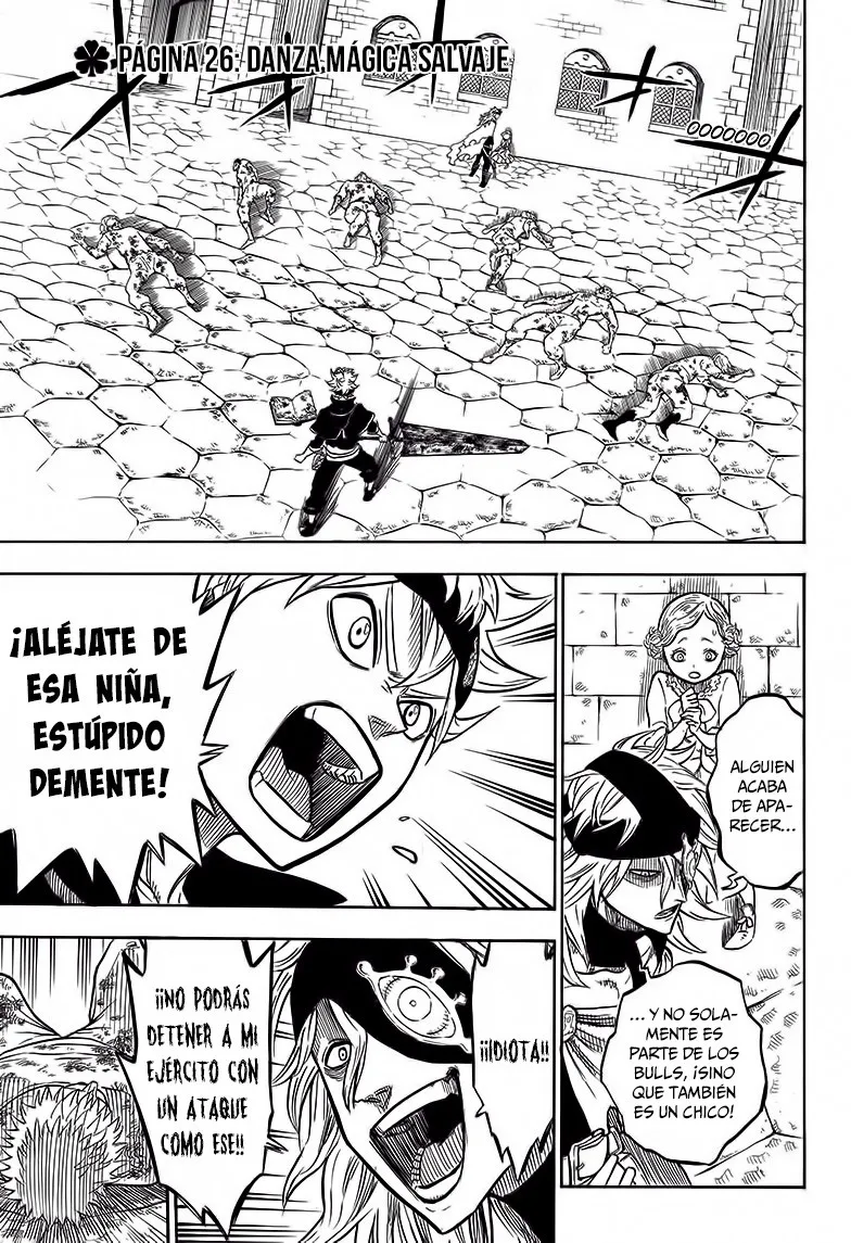 Black Clover Capítulo 26 en Línea - página 1