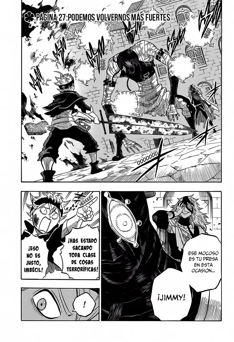 Black Clover Capítulo 27 en Línea - página 1
