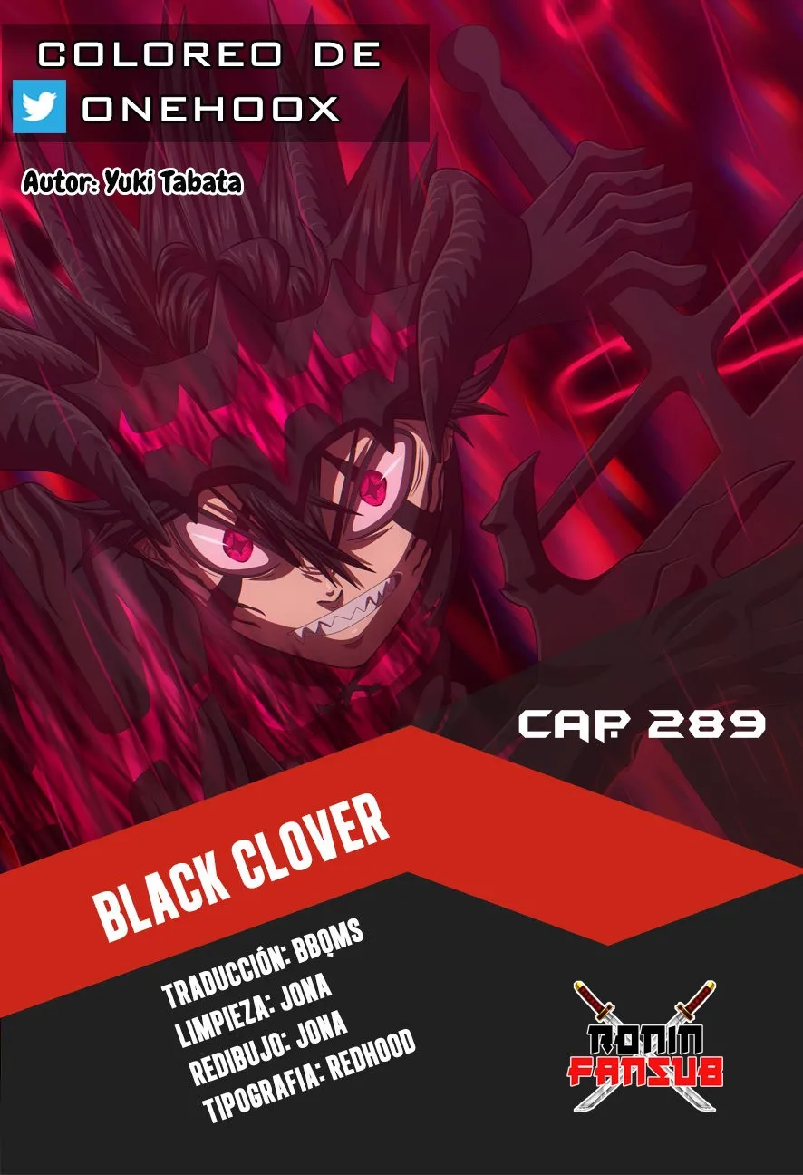 Black Clover Capítulo 289 en Línea - página 1