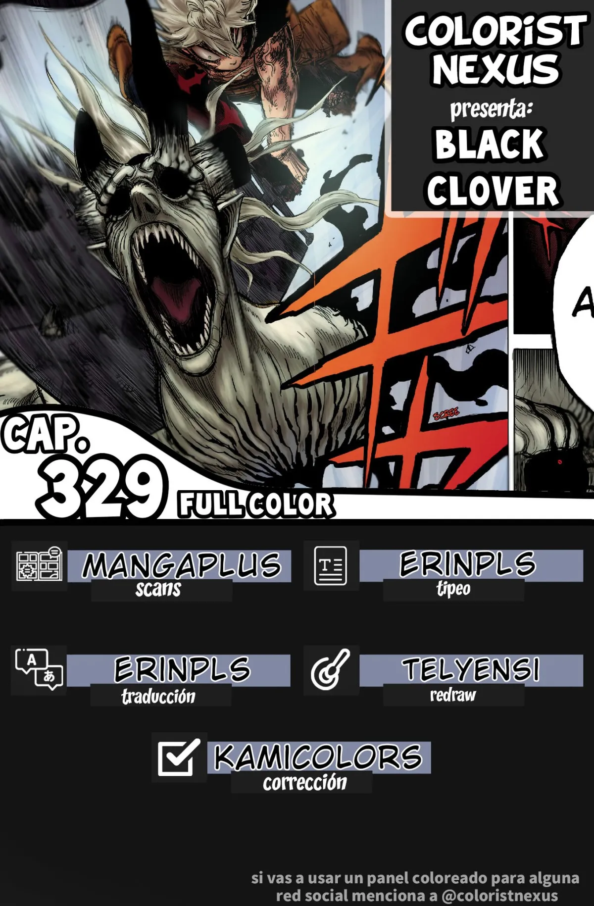 Black Clover Capítulo 329.5 en Línea - página 1
