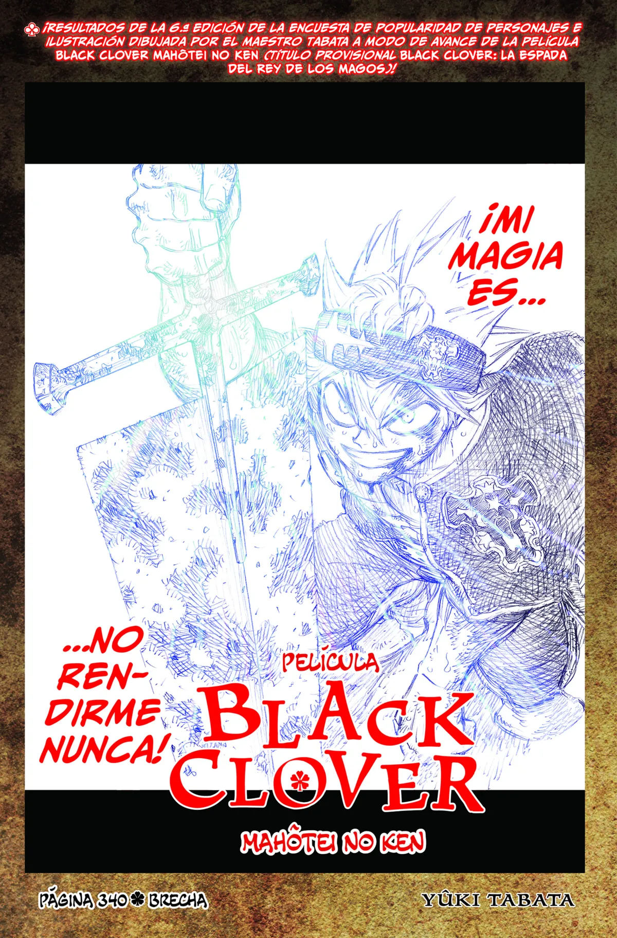 Black Clover Capítulo 340 en Línea - página 1