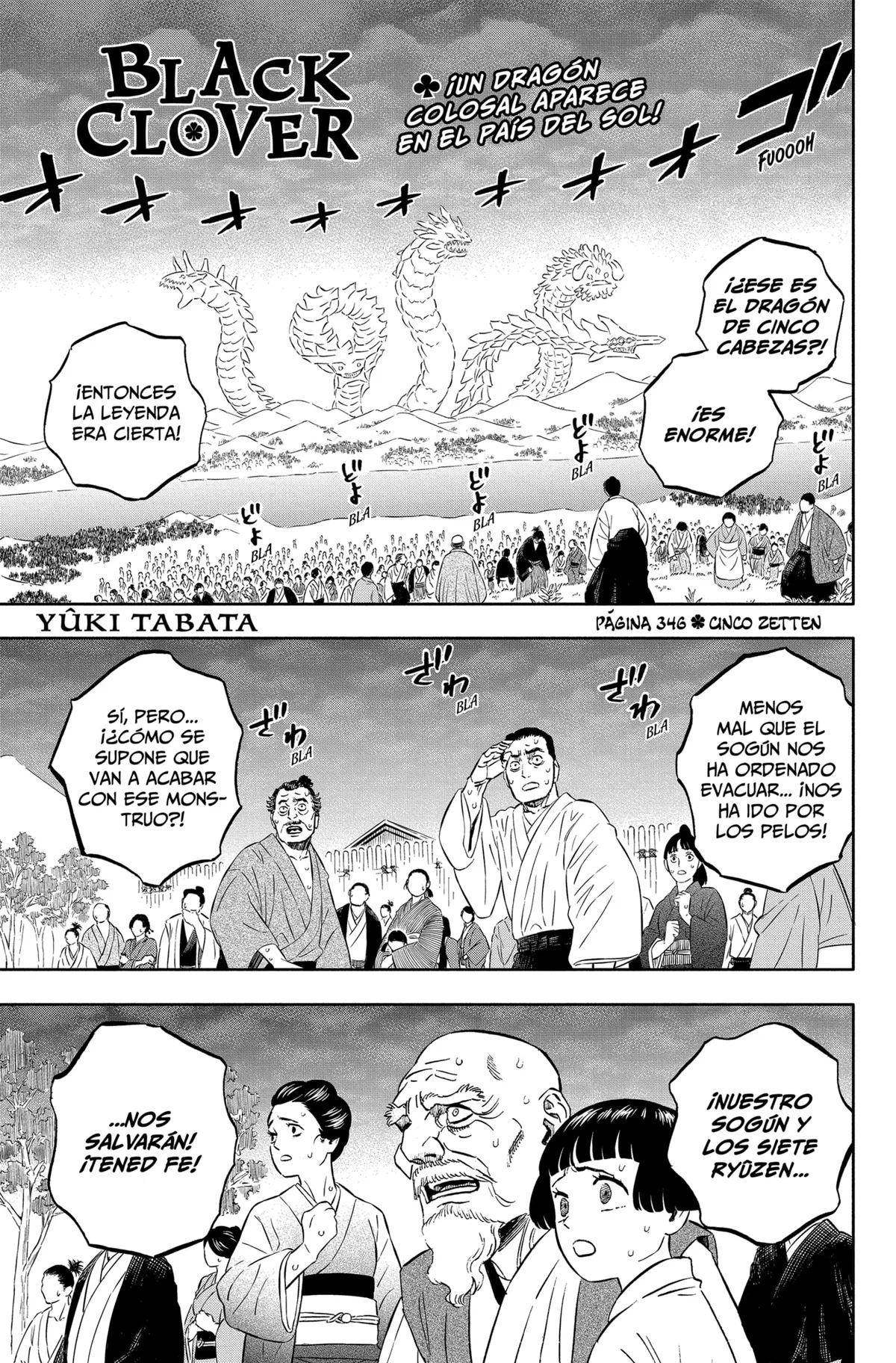 Black Clover Capítulo 346 en Línea - página 1