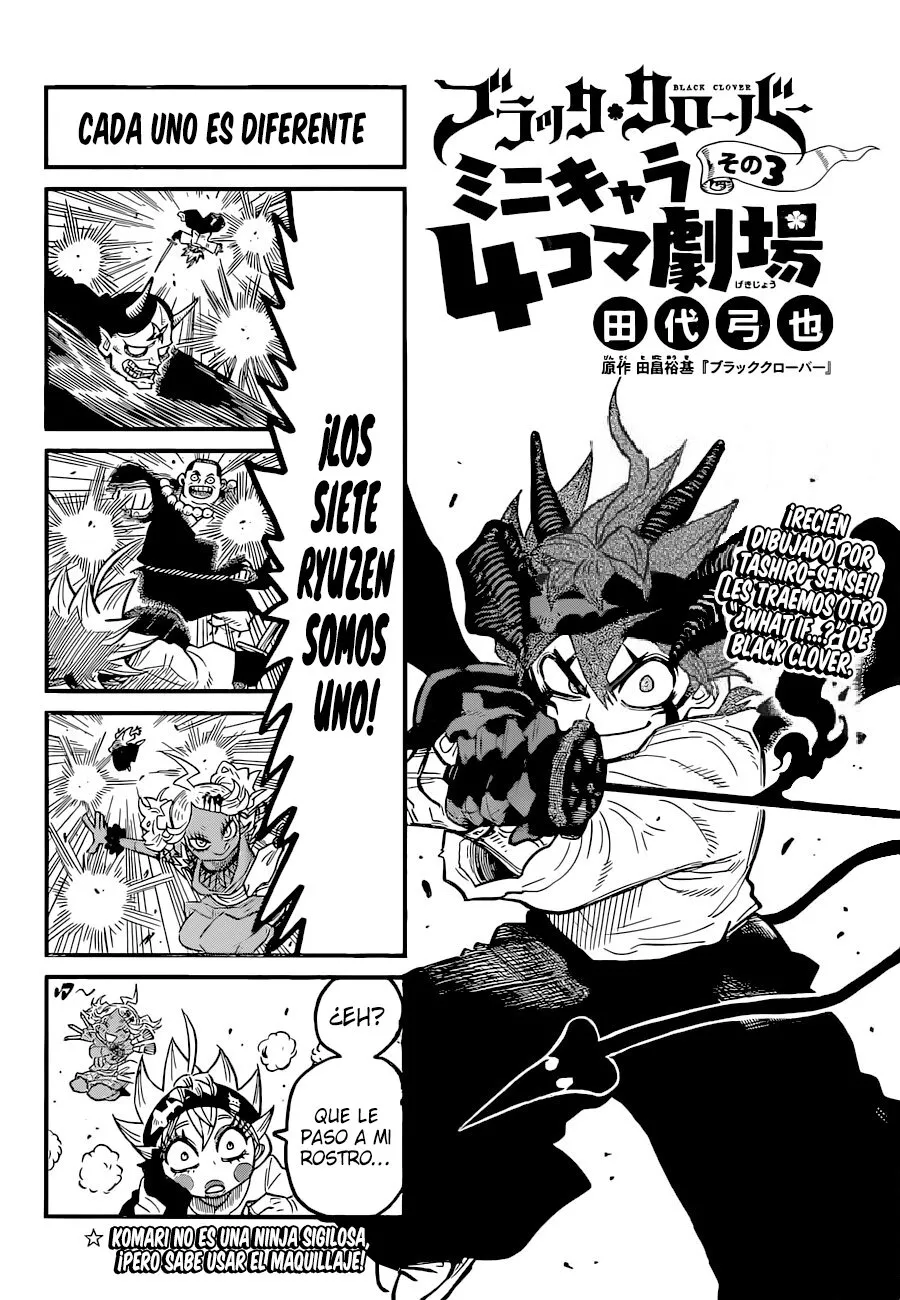 Black Clover Capítulo 355.1 en Línea - página 1