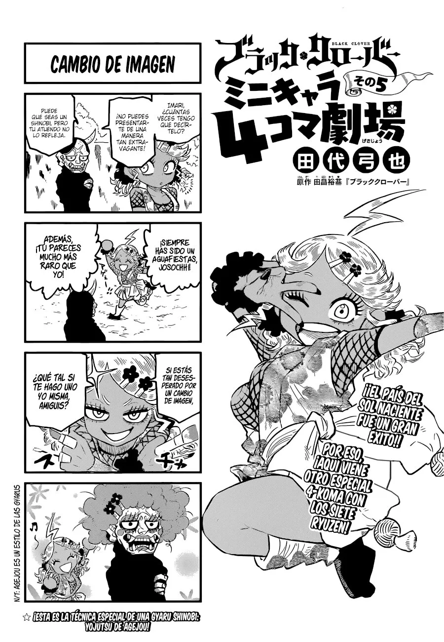 Black Clover Capítulo 356.1 en Línea - página 1