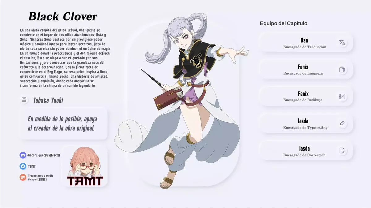 Black Clover Capítulo 388 en Línea - página 1