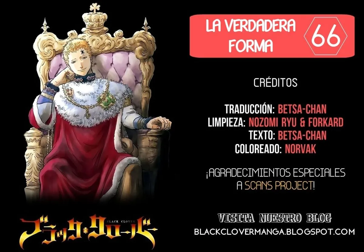 Black Clover Capítulo 66 en Línea - página 1