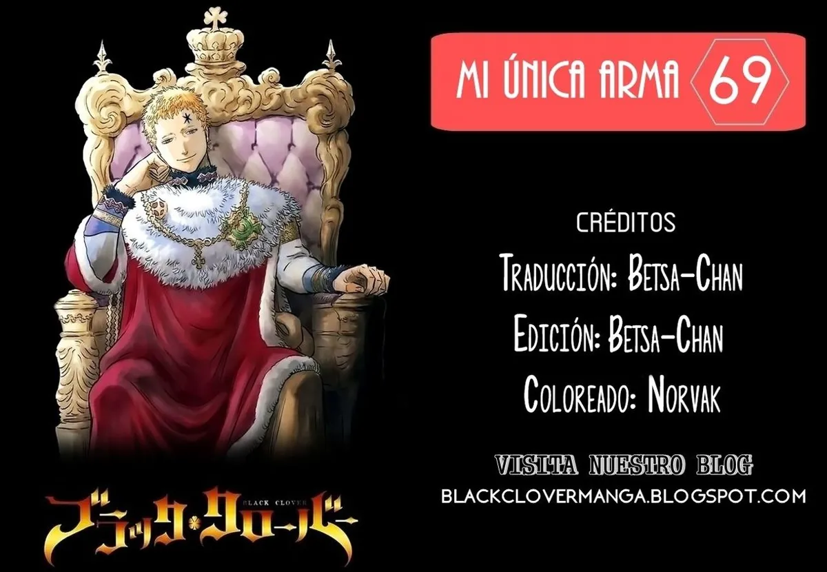 Black Clover Capítulo 69 en Línea - página 1