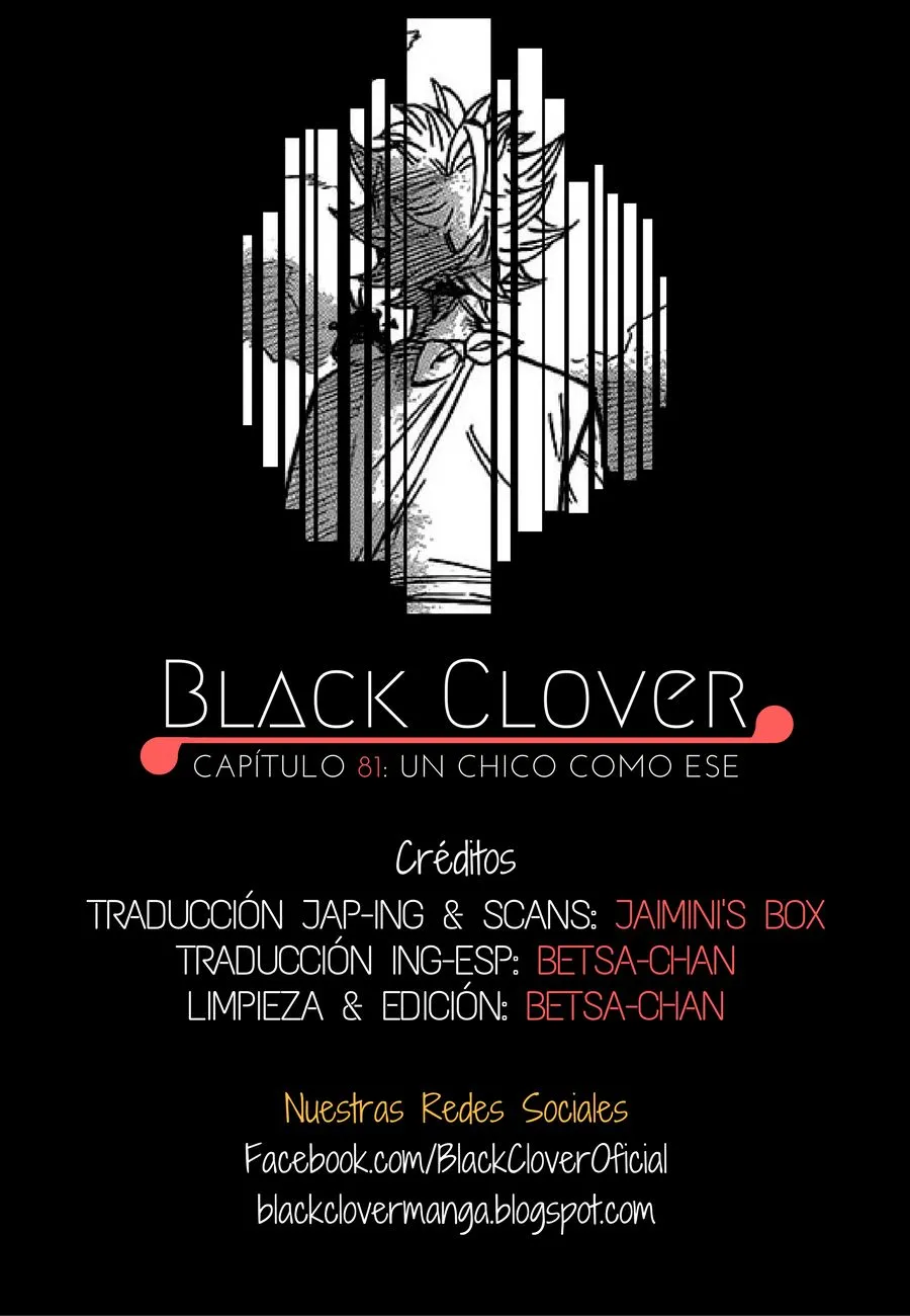 Black Clover Capítulo 81 en Línea - página 1