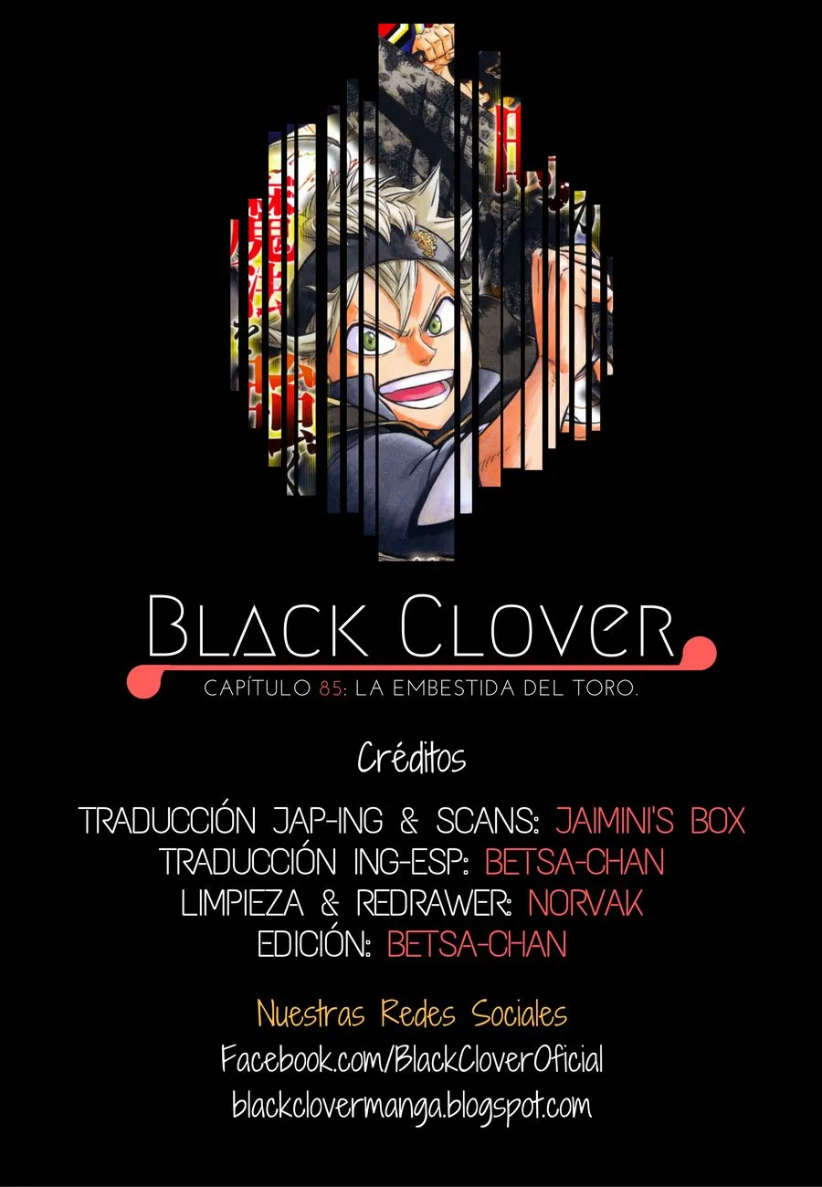 Black Clover Capítulo 85 en Línea - página 1