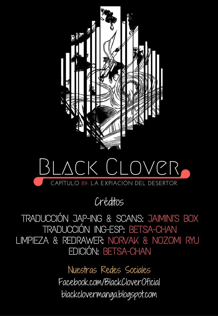 Black Clover Capítulo 89 en Línea - página 1