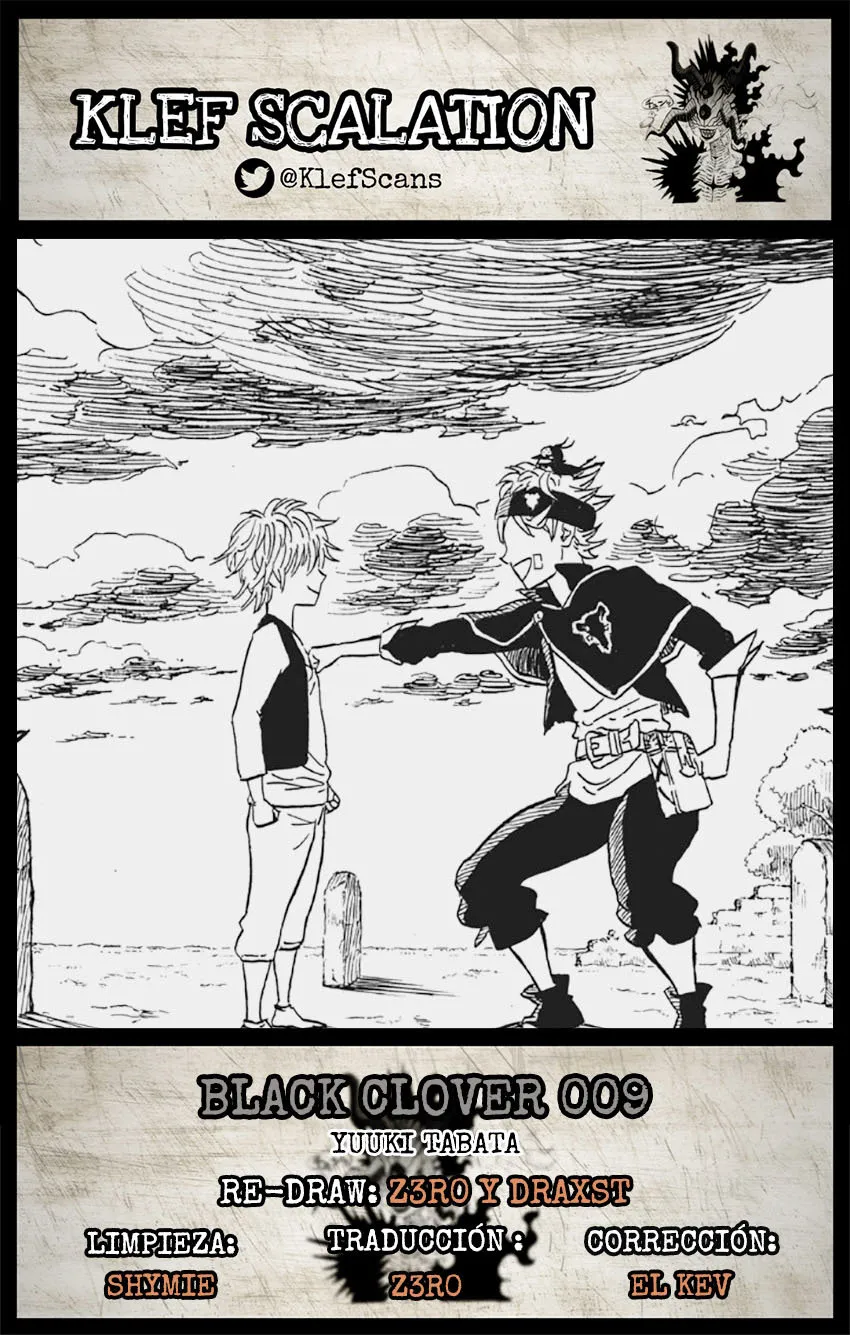 Black Clover Capítulo 9 en Línea - página 1
