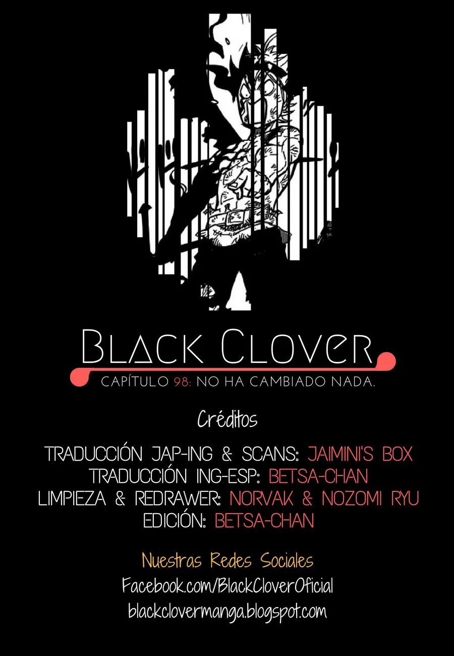Black Clover Capítulo 98 en Línea - página 1