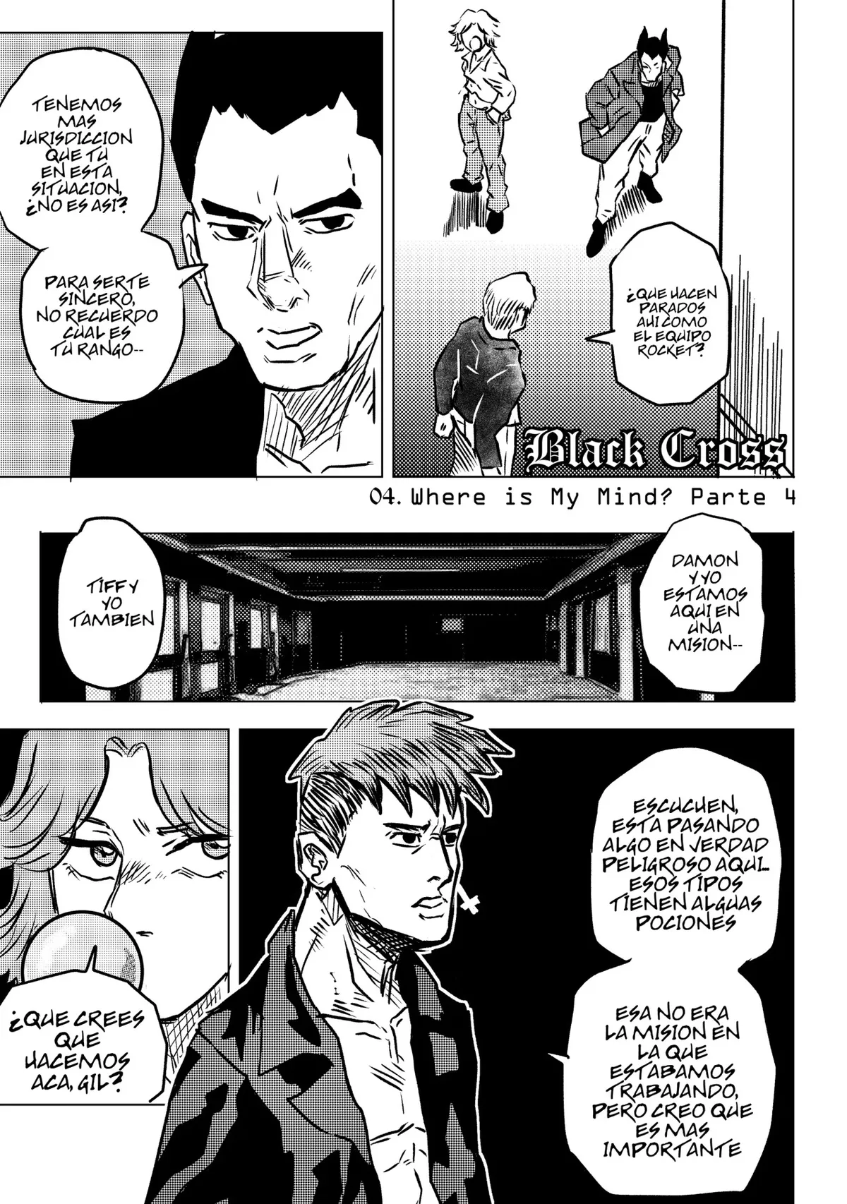 Black Cross Capítulo 4 en Línea - página 1