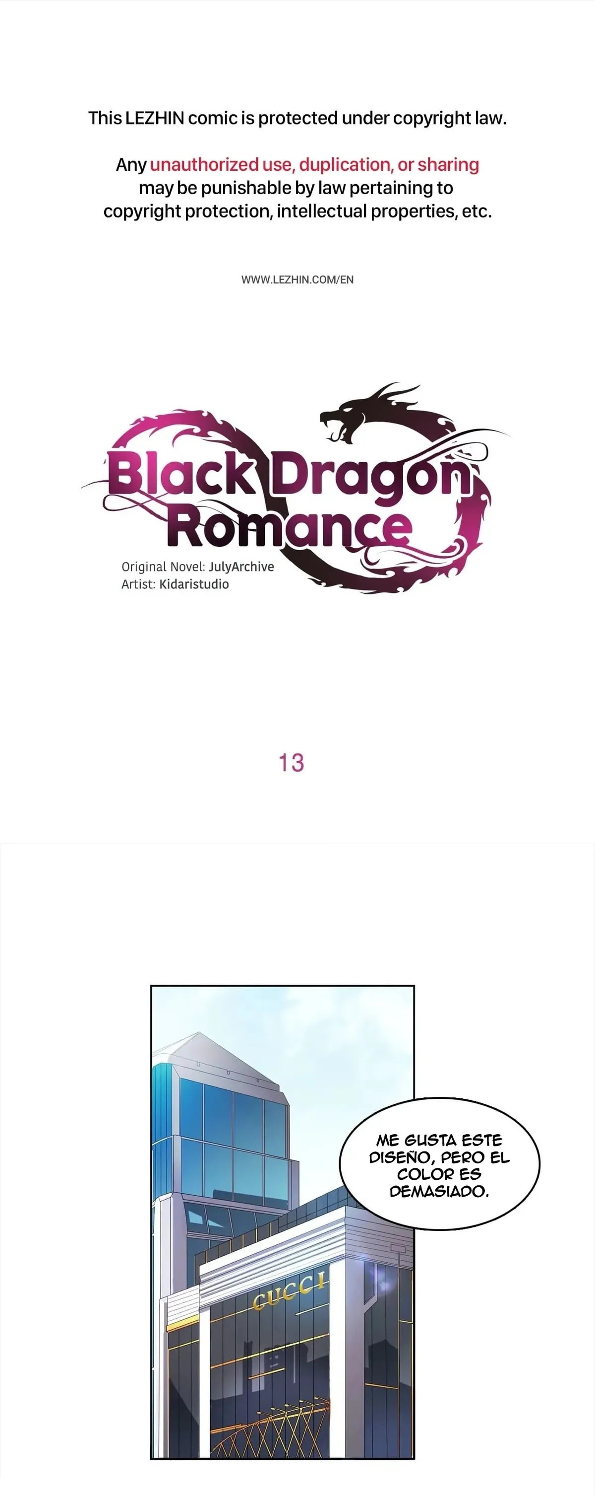 Black Dragon Romance Capítulo 13 en Línea - página 3